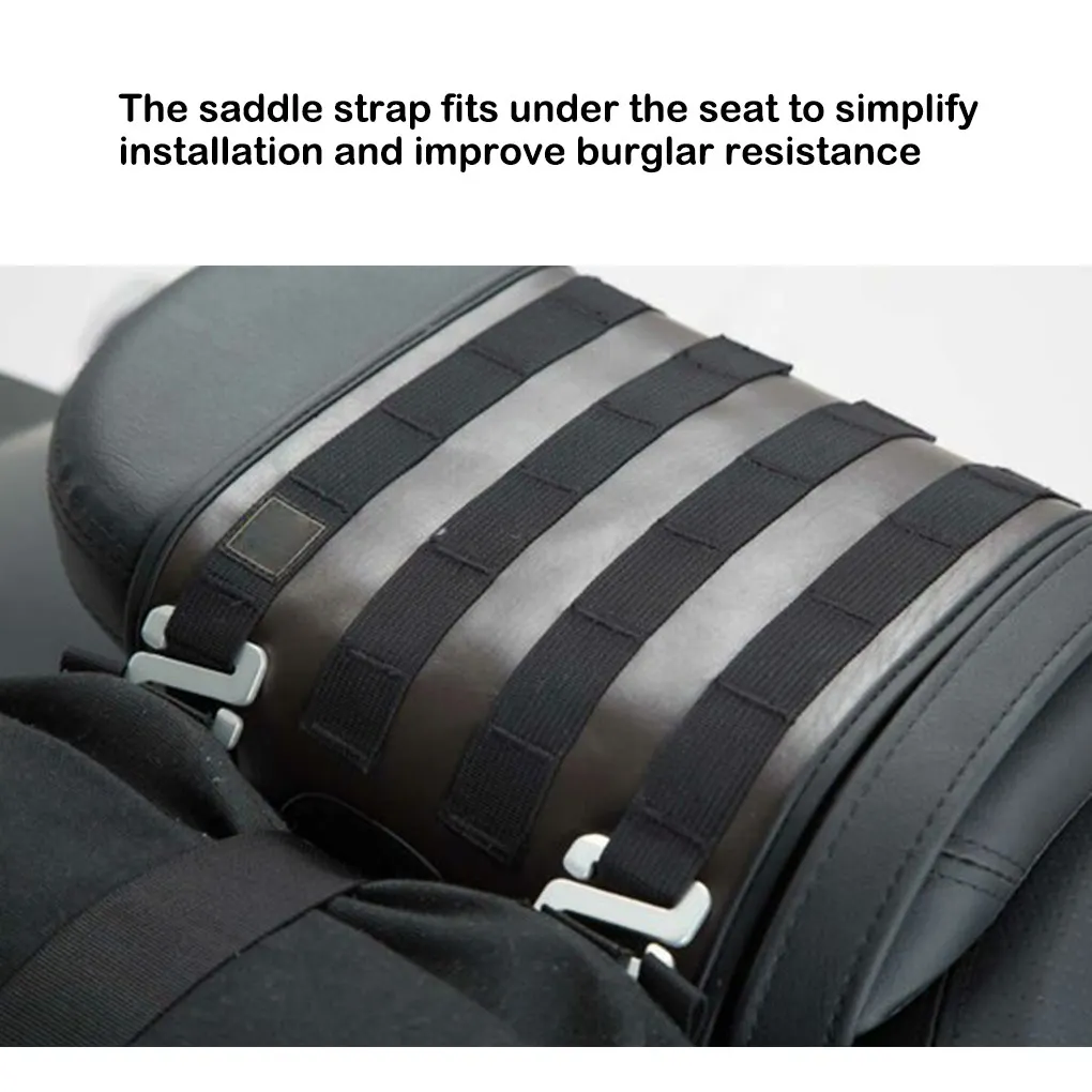 

Motorbike SLS Saddle Belt Saddle Strap Anti-theft Saddle Bags Accessories Flexible Rainproof Seat Retainer Motorcycle Straps
