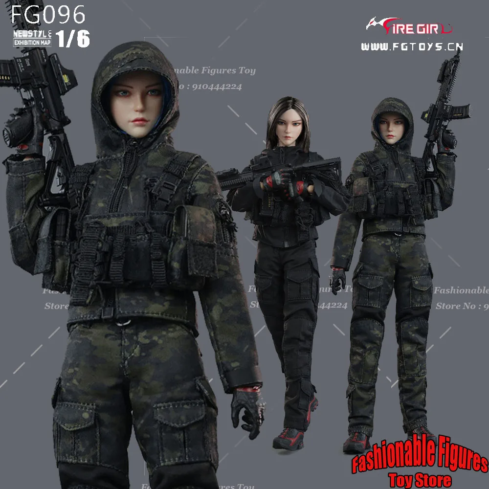 Игрушки для девочек-пожарных FG096 1/6 женский солдатский тактический наряд