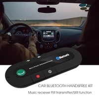 kebidu bluetooth android 4 1 in car speakerphone sun visor handsfree car kit blutooth music reciever speaker for iphone android