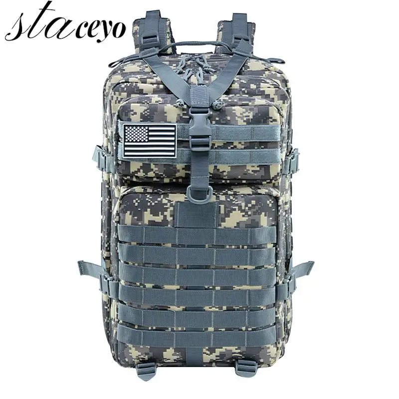 

Large Capacity Men Army Military Tactical Backpack New Softback Outdoor Waterproof Bug Rucksack Hiking Camping Hunting Bags