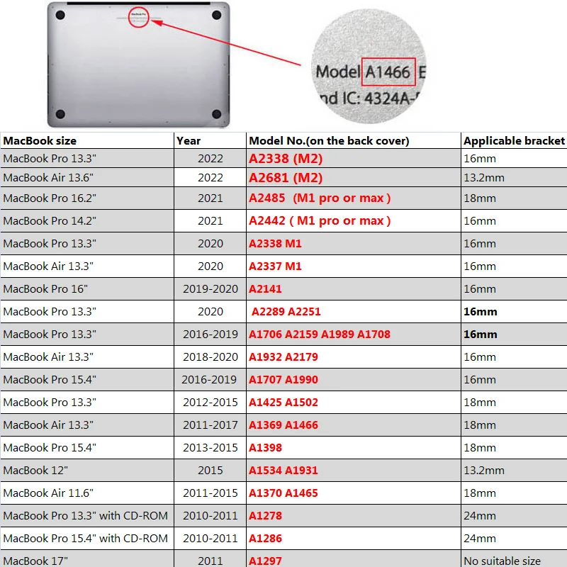 Wooden Vertical Desktop Laptop Stand Holder Base Bracket Dock for Macbook Pro 2022 13.3/15.4/16inch 11.6/13.3inch Macbook Air images - 6