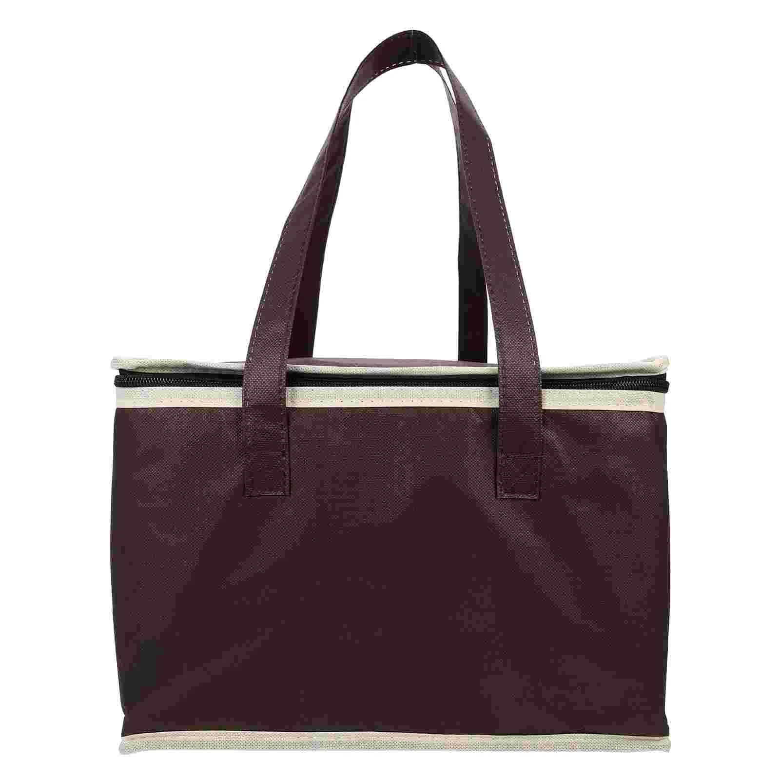 

Bag Bagsinsulated Grocery Thermal Delivery Pizza Tote Cooler Carrier Hot Reusable Shopping Warmer Cold Storage Lunch Insulation