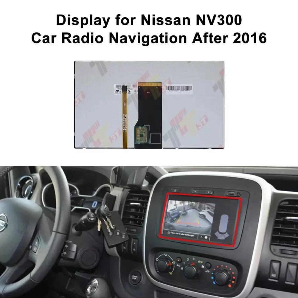 Фото ЖК-дисплей для радионавигации Nissan NV300 NV400 Terrano Mitsubishi Express - мультимедийная система с сенсорным экраном №2