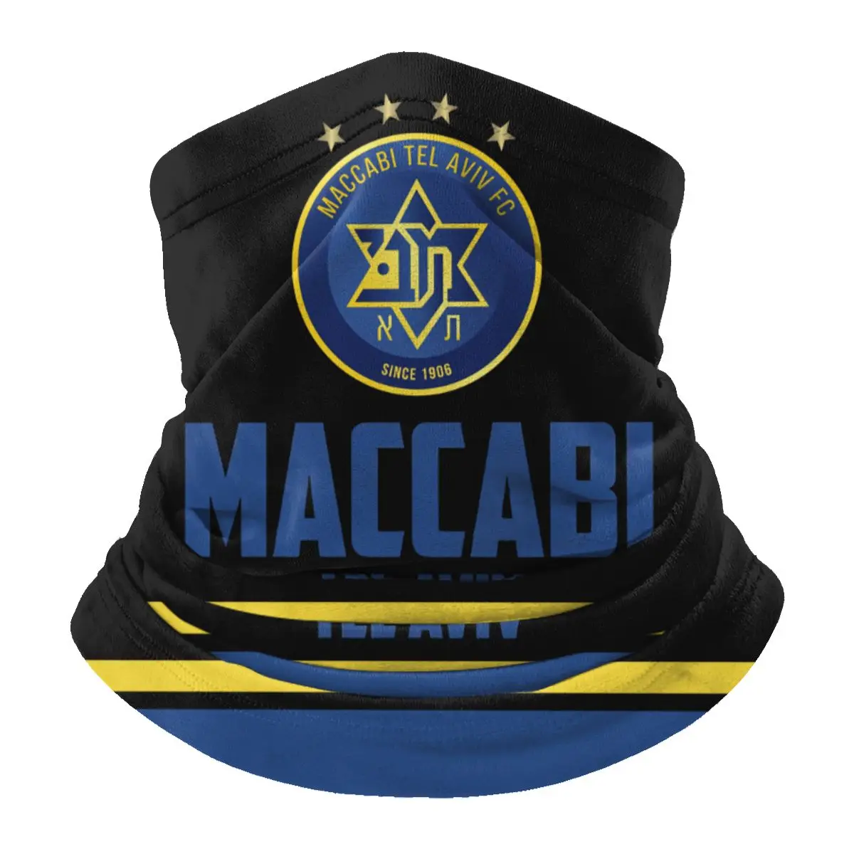 

Israel Maccabi Tel Aviv Fc Men&Women Face Mask Balaclavas Seamless Bandana Headwear Neck Warmer Gaiter Outdoor Multi-Functional