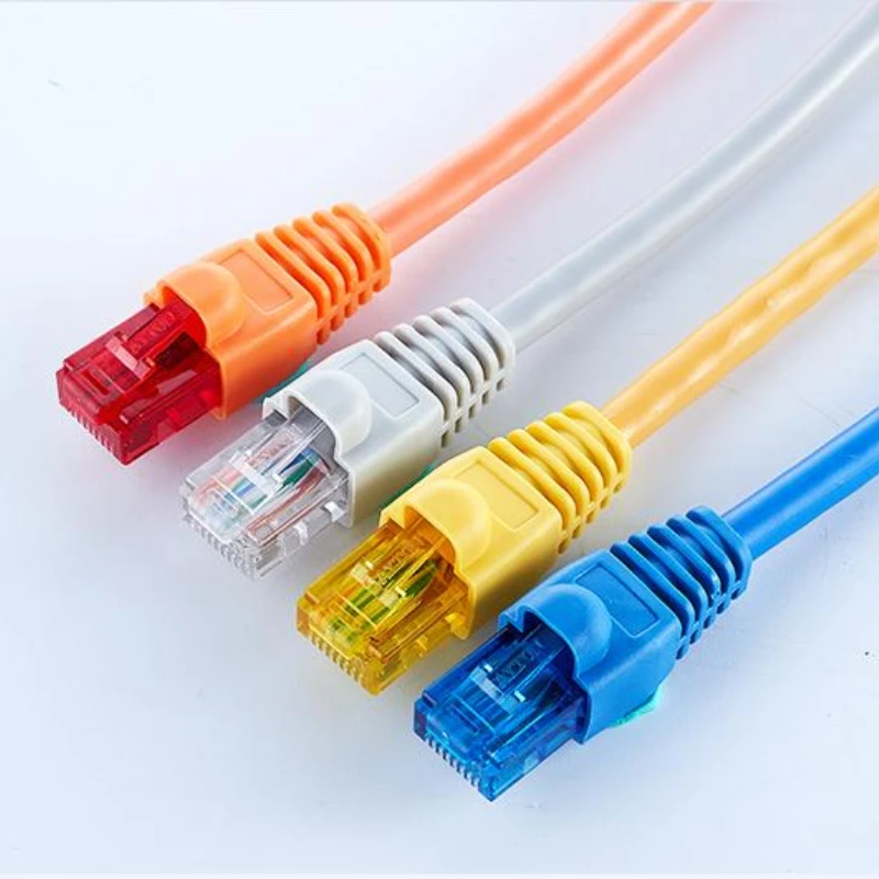 RJ45 Connector Plug Protective Sleeve Random Color Connector Plugs Cover Cap for CAT5E/6 Cable Usb Connectors Laptop Pc Case images - 6