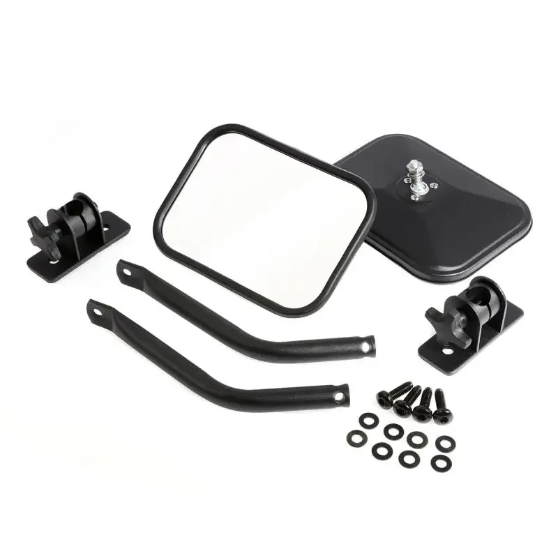 Внешние боковые зеркала двери Зеркала заднего вида для Jeep Wrangler TJ JK Unlimited Rubicon 1997-2020