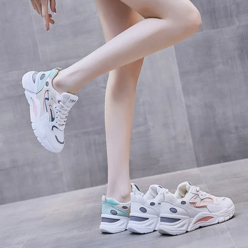 Новинка модная женская обувь BCEBYL для весны и лета популярные дышащие Спортивные