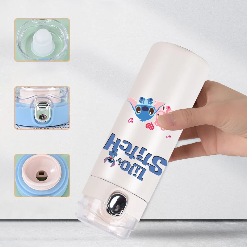 400 мл Disney Lilo Stitch термос портативная бутылка для воды из нержавеющей стали уличная