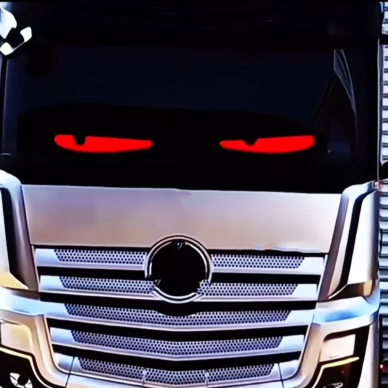 Гибкая деталь для лобового стекла автомобиля грузовика дисплей мигающие глаза