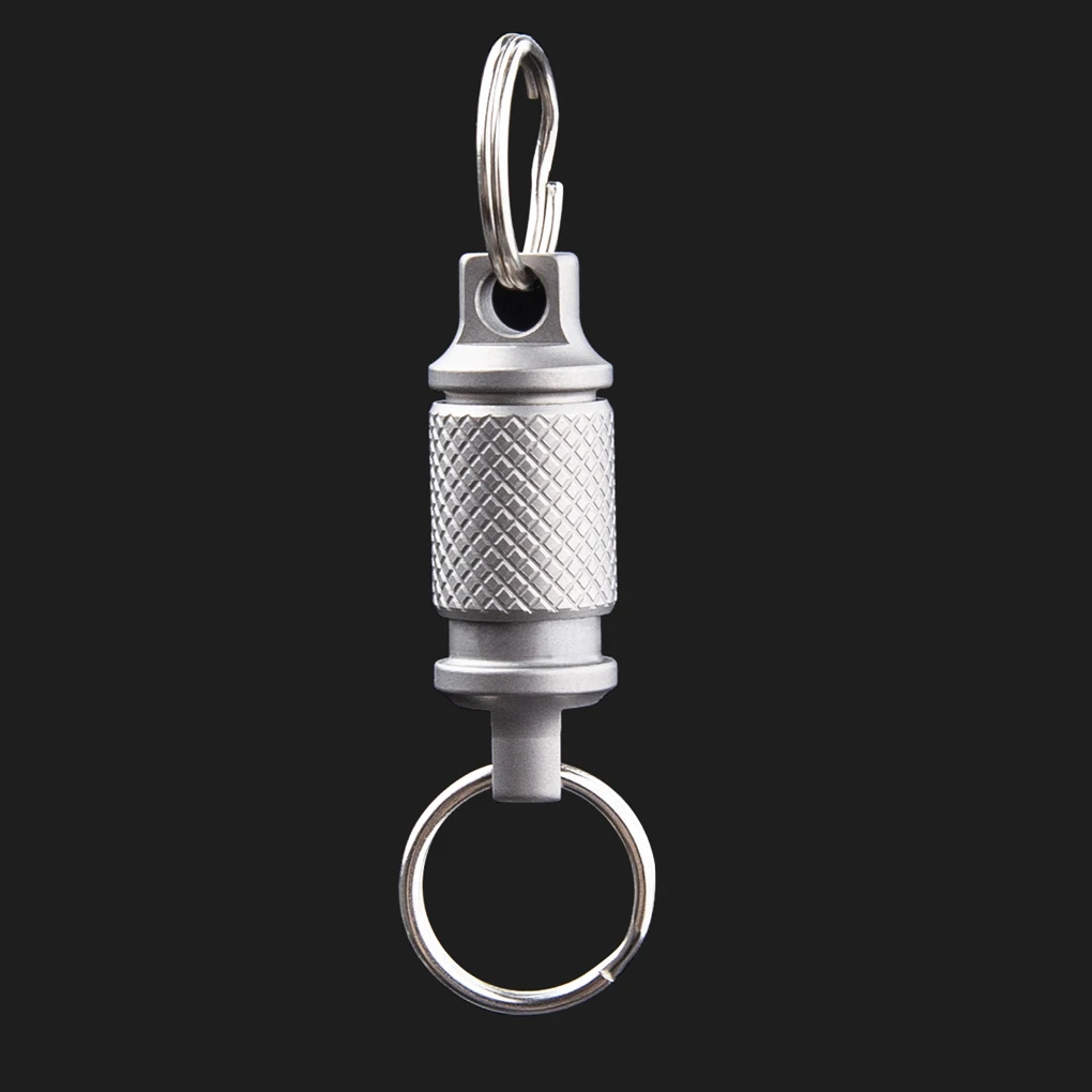 2/3 Car Key Chain Connector Double End Swivel Keyring Portable Keychain Metal Holder Organizer Purse Wallet Handicraft