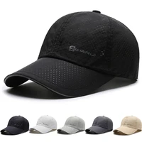2022 fashion summer cap men women mesh baseball caps breathable holes sun snapback hat trucker cap dad hats