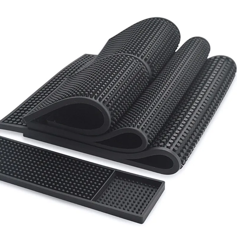 

Резиновый противоскользящий коврик для бара, столешница для кофе и бара, непромокаемый термостойкий прочный дренажный мат для дома, бара, кафе