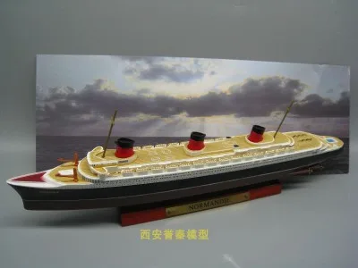 Модель круизного судна 1/1250, модель корабля из сплава, миниатюрные коллекционные украшения, Титаник, Нормандия, Франция, Нормандия, Великобритания, LUSITANIA