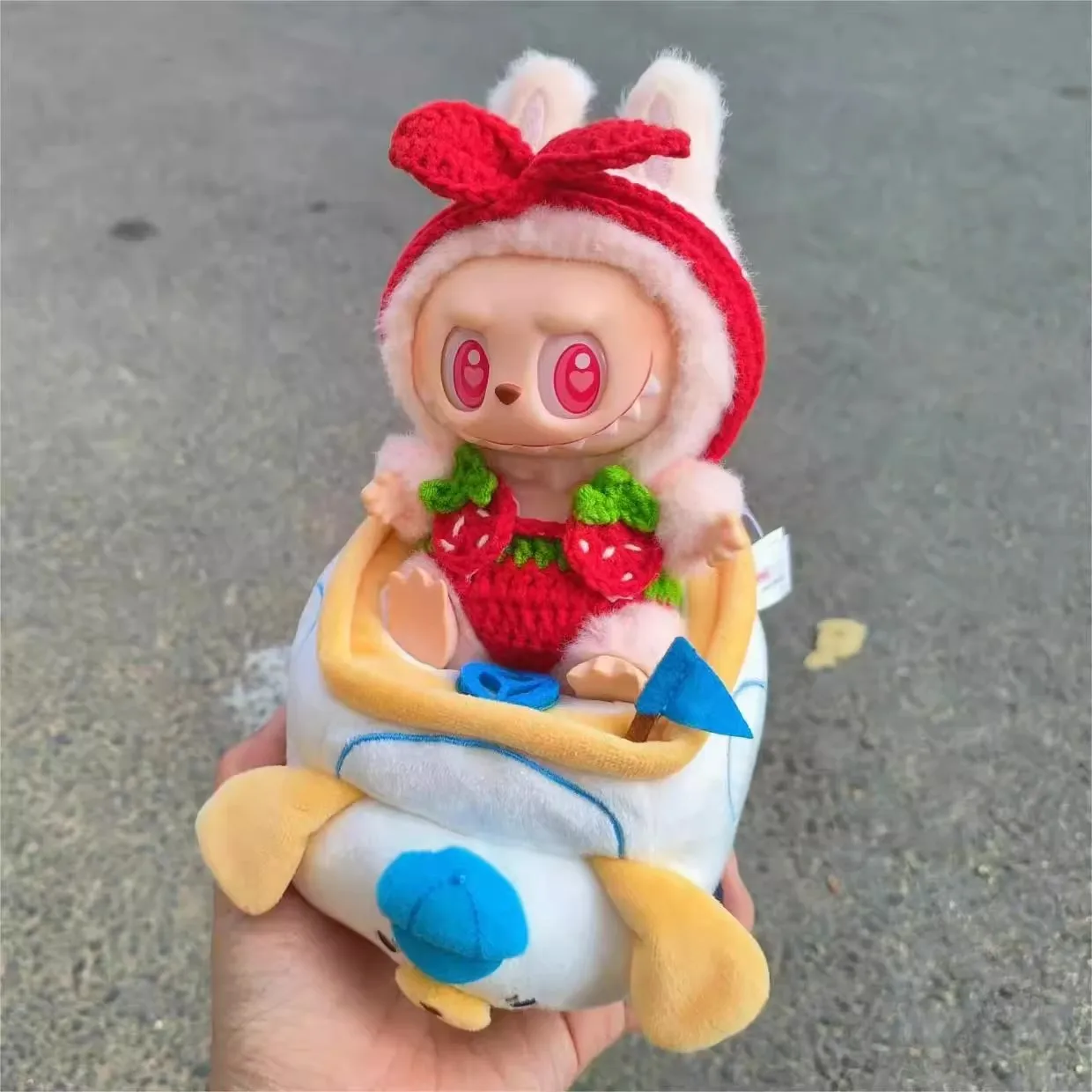 Коллекция фруктов Labubu 2 17 см бикини одежда ручной работы милая кукольная женская