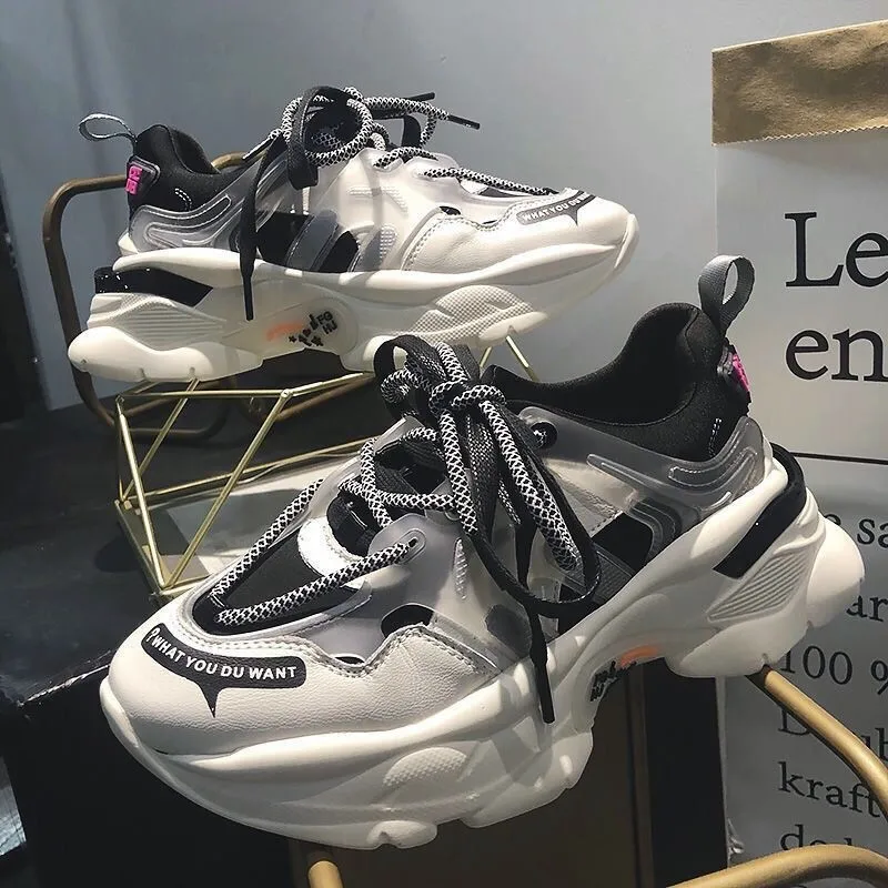 

Women Designer Sneakers Breathable Light Running Shoes Gradient Color Luxury Women Shoes Comfy Walking Fashion Platform Sneakers