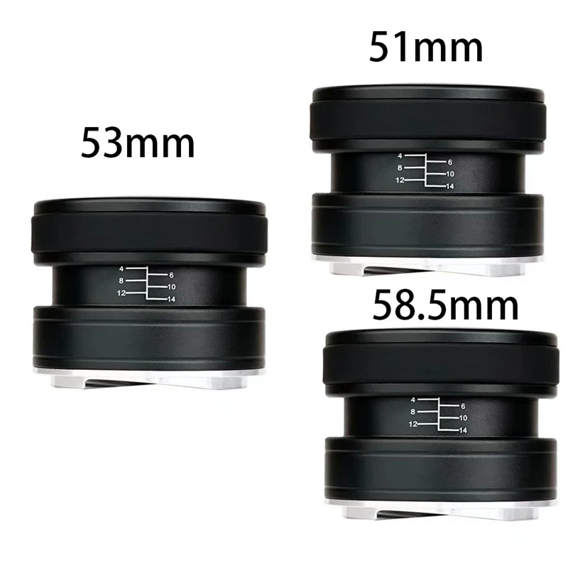 

1 Piece Coffee Accessories Stainless Steel Coffee Tamper Kitchen Press Tool Cloth Powder Leveler Tool Powder Hammer 51Mm