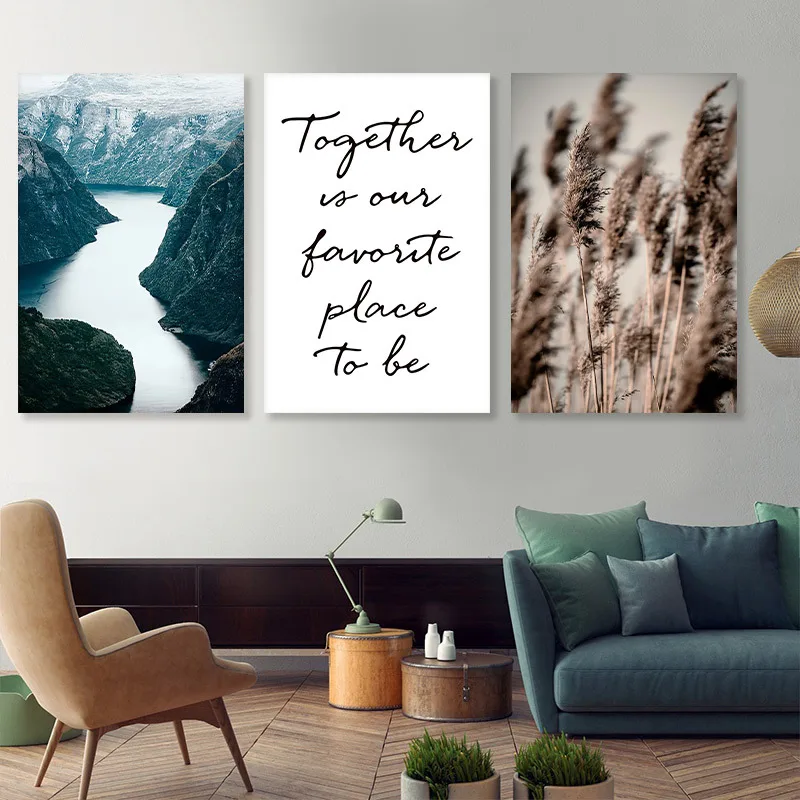 

Scandinavian Style Prints Travel Life Posters Natural Landscape Home Living Room Painting Wall Artist Home Decoration Art Poster