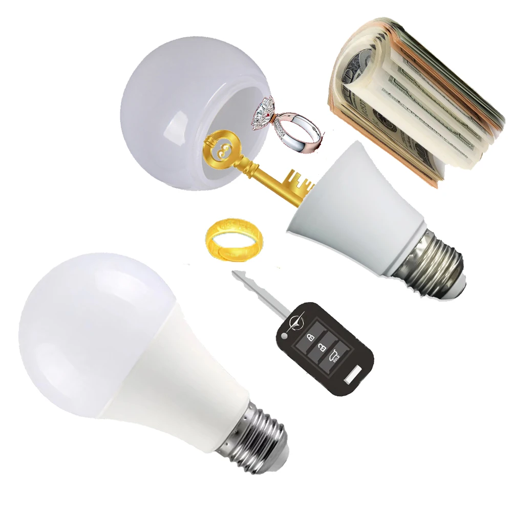 Крышка для наблюдения безопасная лампочка хранения безопасный контейнер личных