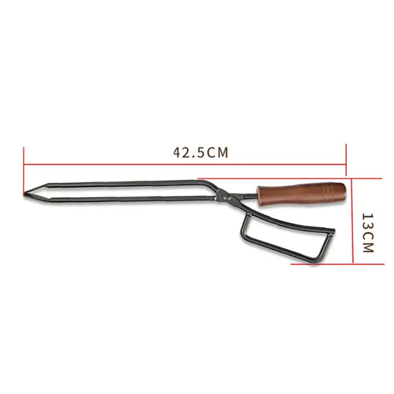 Древесные ножницы инструмент для барбекю щипцы угля уличные зажим кемпинга