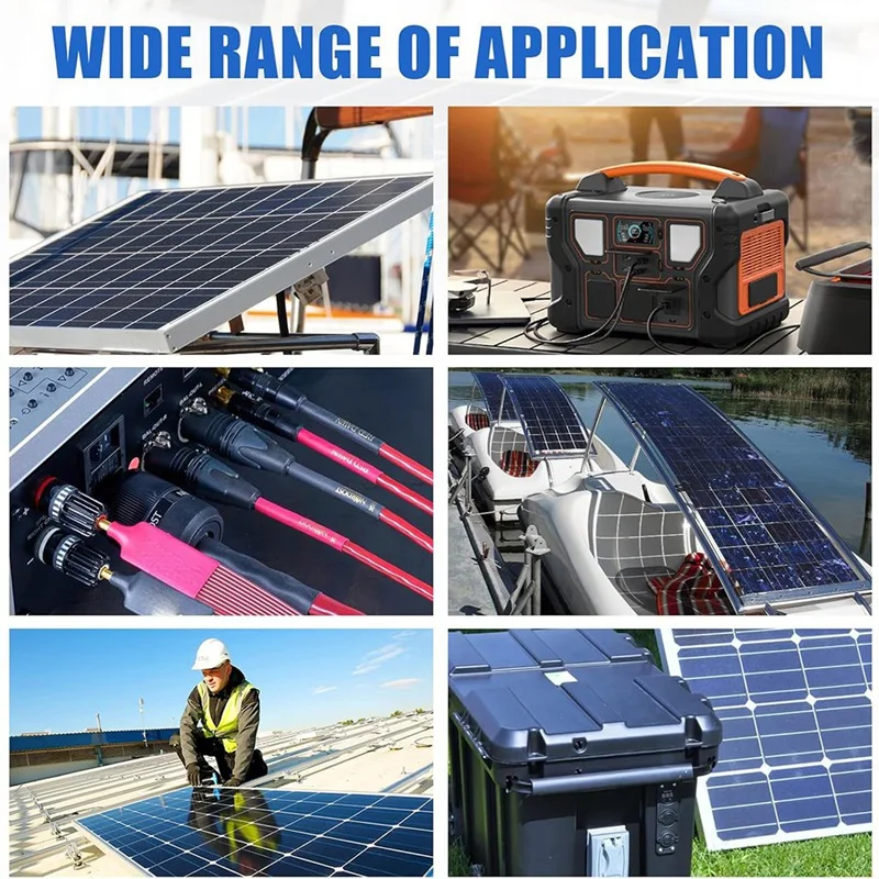 50 пар колпачков разъемов солнечных панелей пылезащитные колпачки батарей