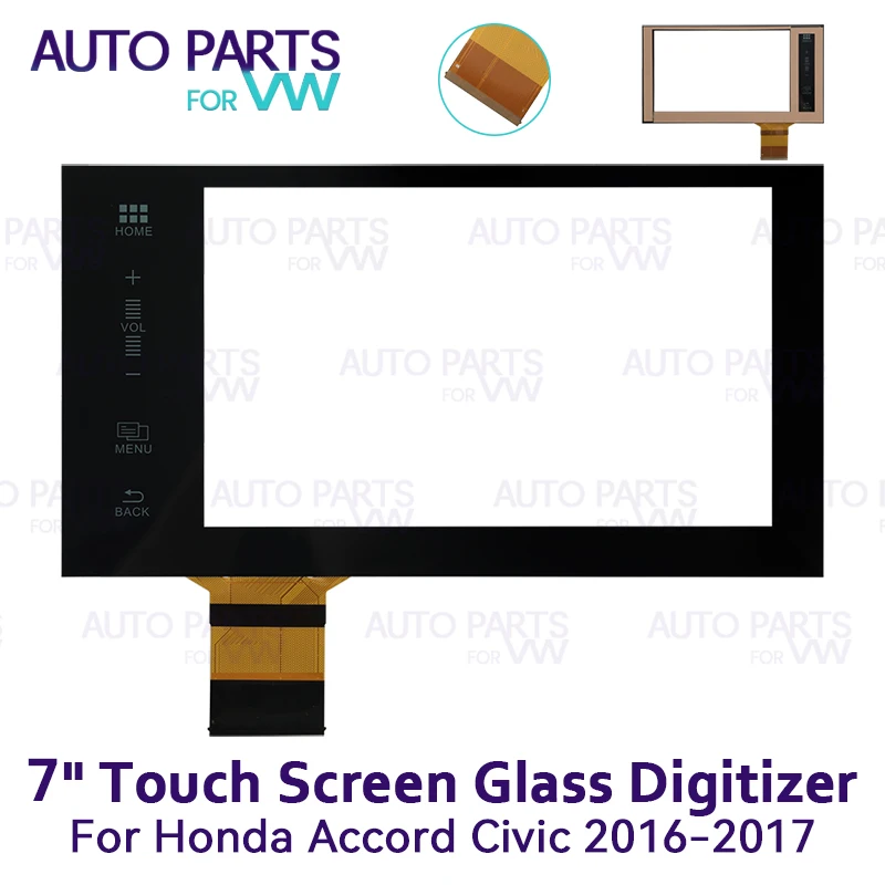 60 контактный сенсорный экран стекло дигитайзер панель для Honda Civic Accord HR-V Pilot 2016 2017