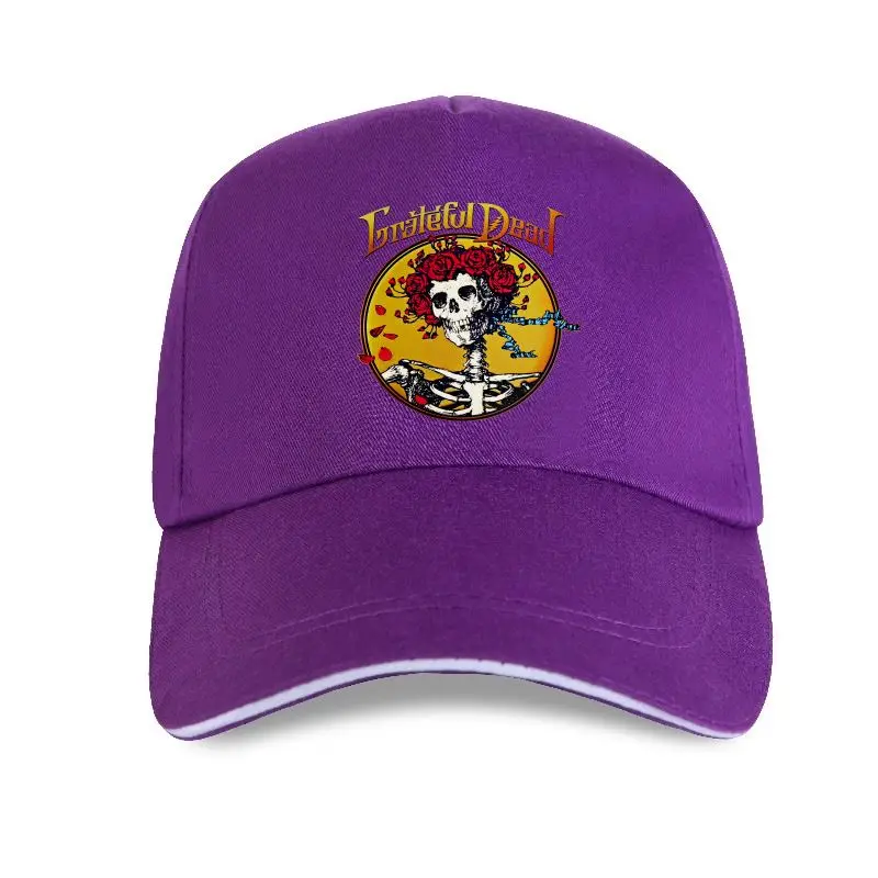 Новинка 2022 бейсболка с черепом Grateful Dead винтажная Черная |