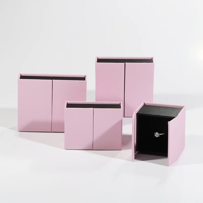

Custom Luxury Ring Necklace Packaging Magnetic Jewelry Gift Boxes For Jewelry