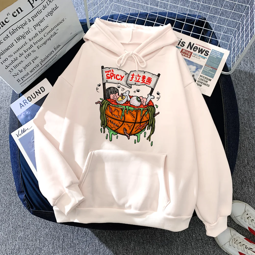 

Hot & Spicy Ramen Rotten Trash Disgusting Comics Print Men Hoodie Creativity Design Clothes All-math Pullover Male Hoodies