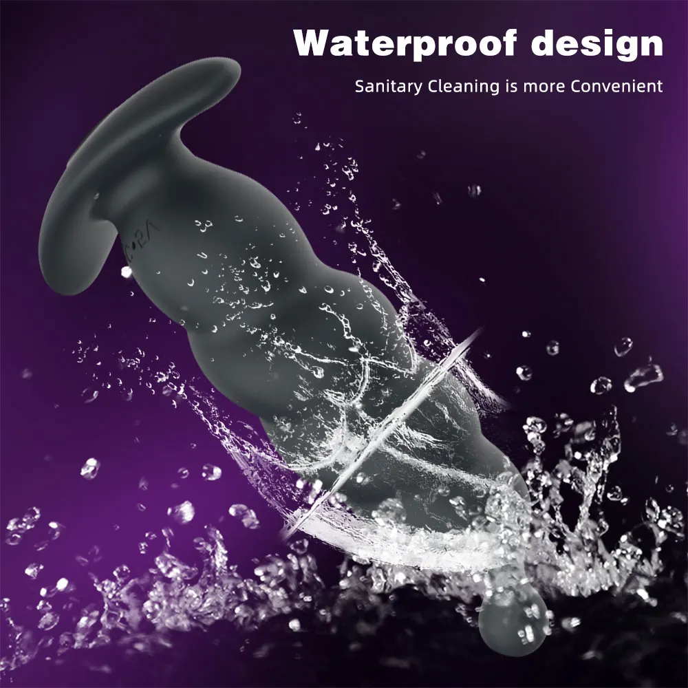 Беспроводное управление через приложение анальный вибратор Bluetooth Анальная