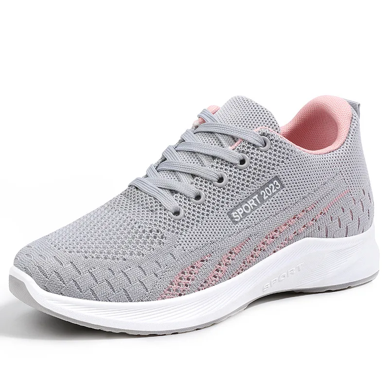 Ladies Non-slip Sport Walking Shoe Spring High Quality Cushioning Running Shoes Women Breathable Autumn Athletics Casual Sneake
