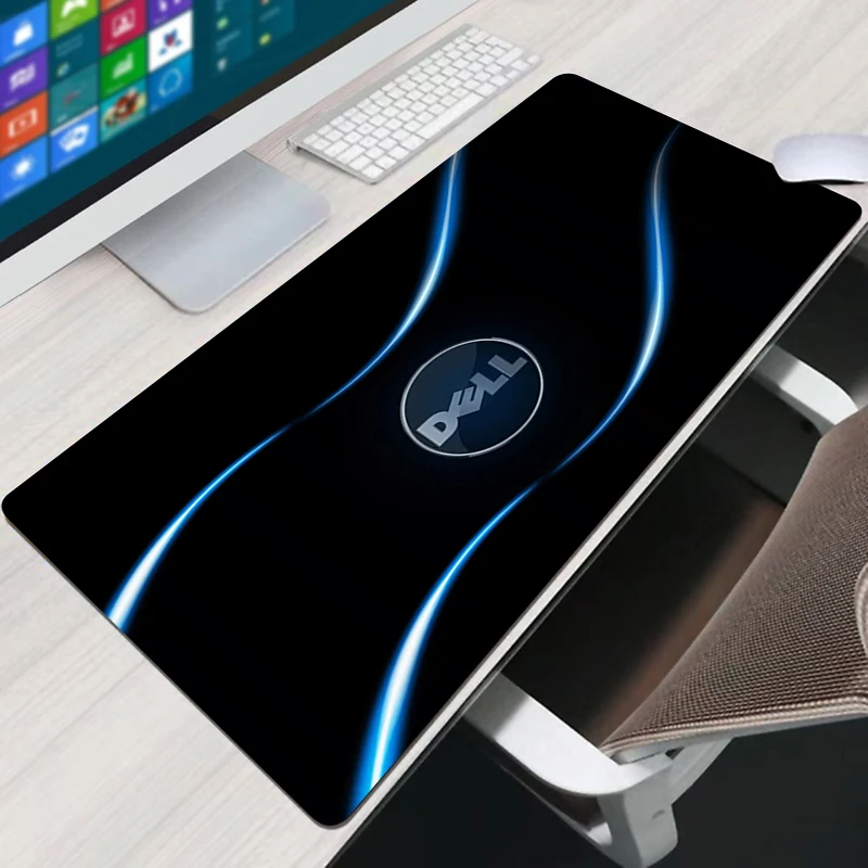 

D-Dell Desk Mat A-Alienware Mouse Pads Pc Mause Mousepad Protector Mats Mice Gaming Gamer Keyboard Accessories Large Pad Xxl