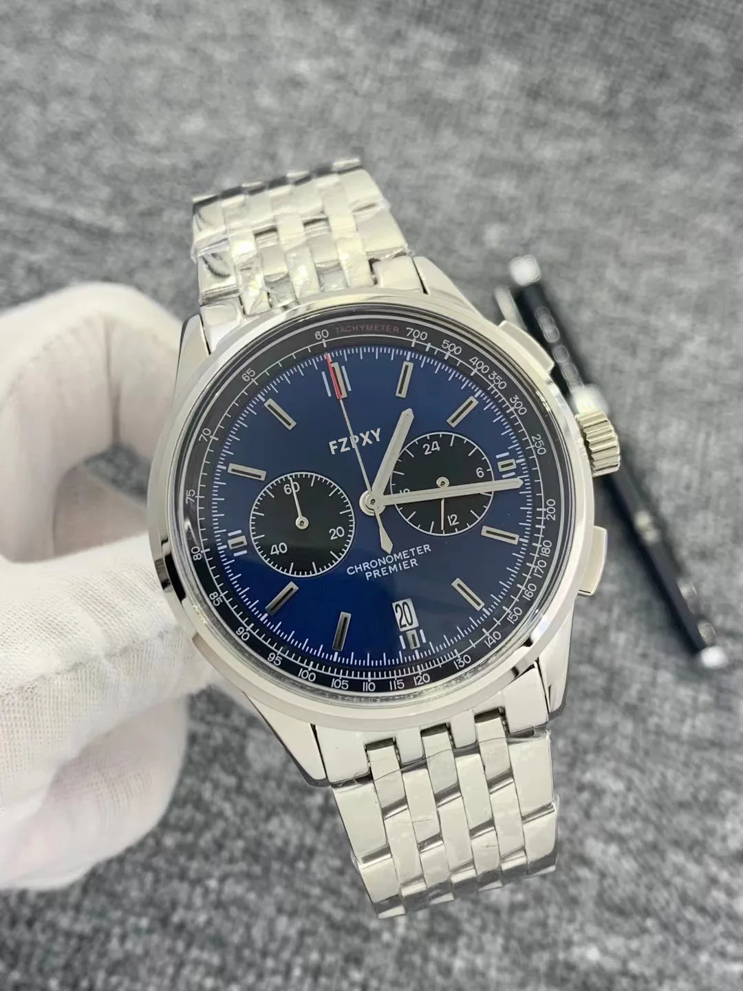 

BEX08 New Brand Quartz Watches men 904L Stainless Steel Classic Multifunction Sports Watch Automatic Date Chronograph women AAA