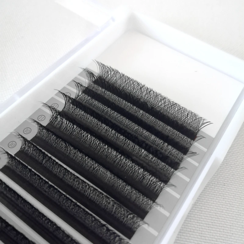 W форма накладные ресницы натуральные 3D клеверные Ресницы C/D 0 05 07 мм супер мягкие