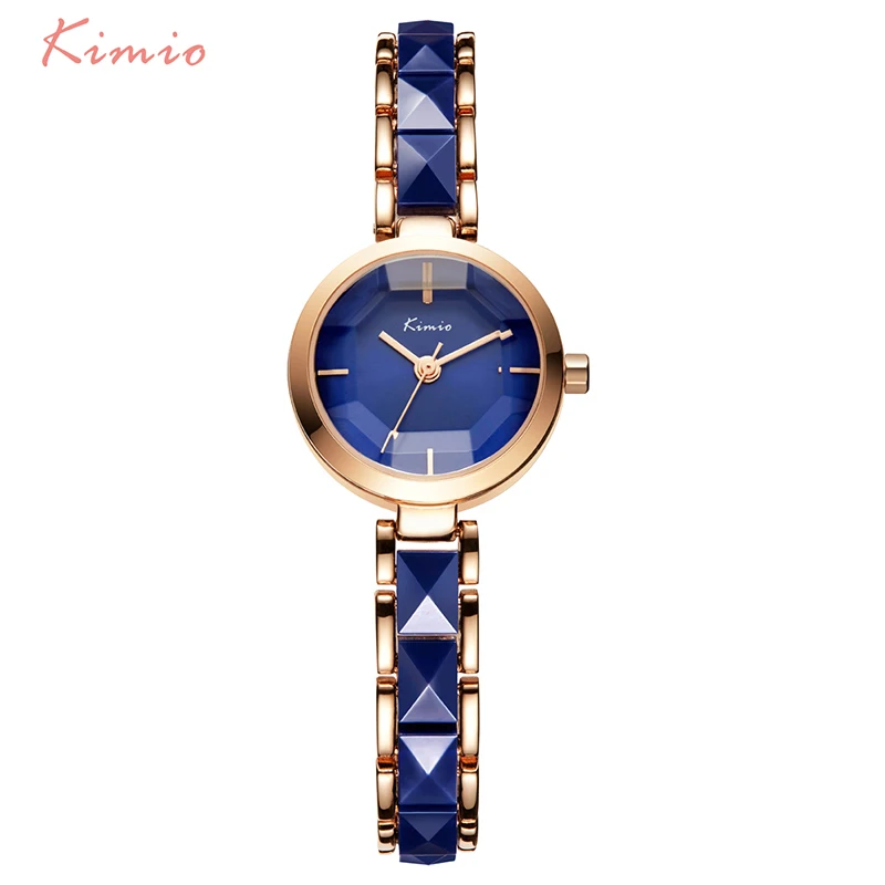 Kimio Brand Women Watch Ladies Imitation Ceramic Gold Casual Watches Montre Femme Women's WristWatches Relojes NO.2