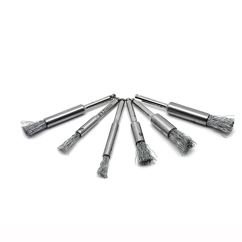 6 шт. щетка для поверхности имплантата нитки имплантации чистки зубов