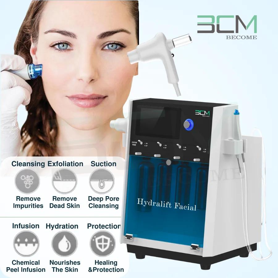 Гидромашина для лица Здоровье и красота EMS Гидродермабразия Косметическое