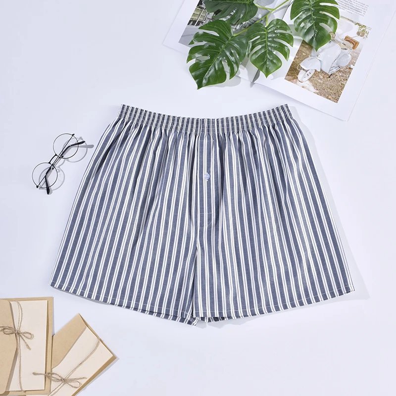 4pcs/Lot Men's Panties Male Underpants Man Elastic Shorts Cotton Boxers Underwear Homme Arrow Panties Comfortable Loose Pants