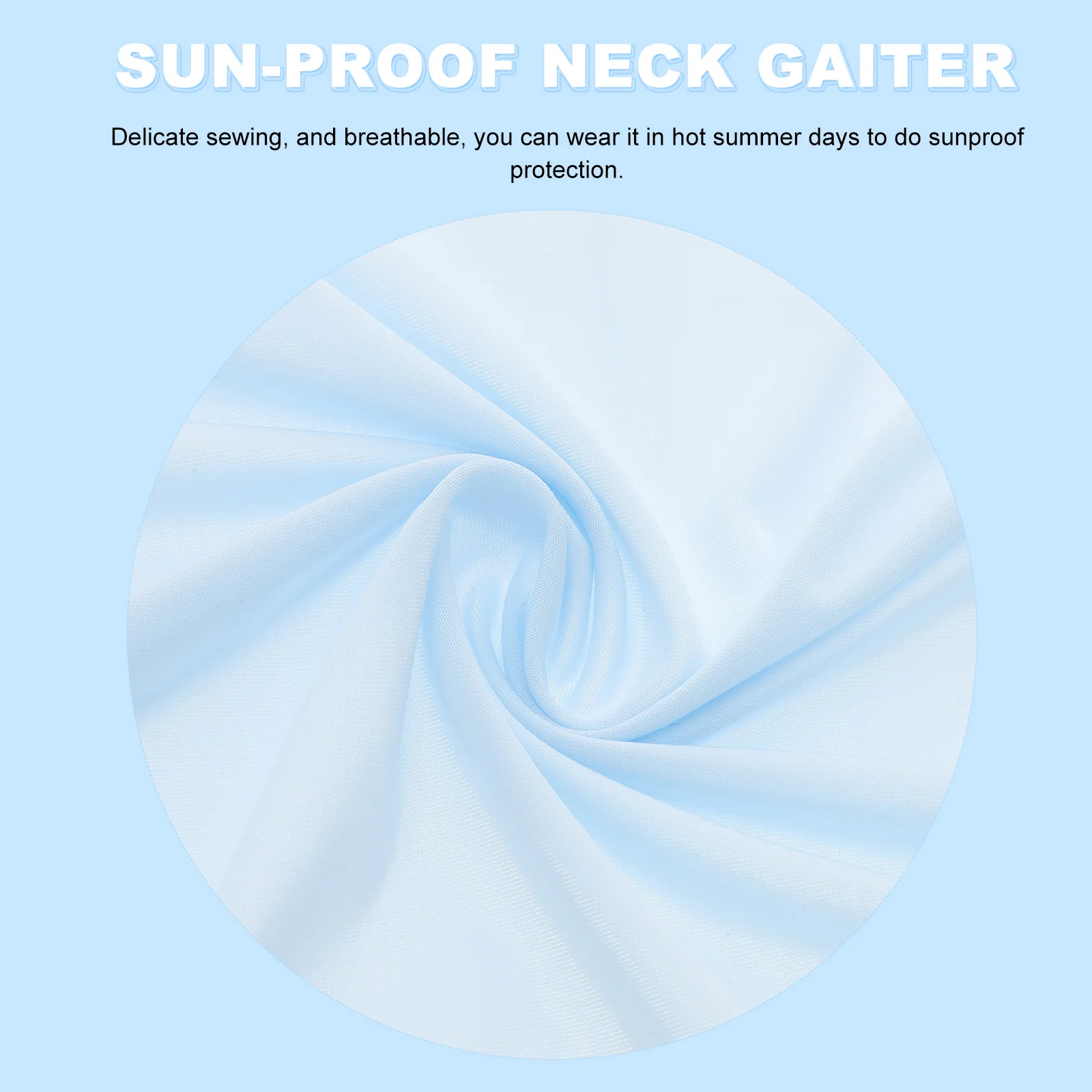 2-шт. защита шеи солнцезащитная вуаль шелковый хиджаб дышащая маска для лица