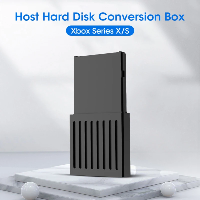 

Expansion Card Box Accessory External Hard Drive for Xbox Series X/S Console M.2 SSD Host Hard Drive Supports PCIE4.0 Protocol