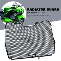 for kawasaki zzr1400 2015 2016 2017 2018 2019 2020 zzr 1400 motorcycle accessories radiator guard protector grille grill cover