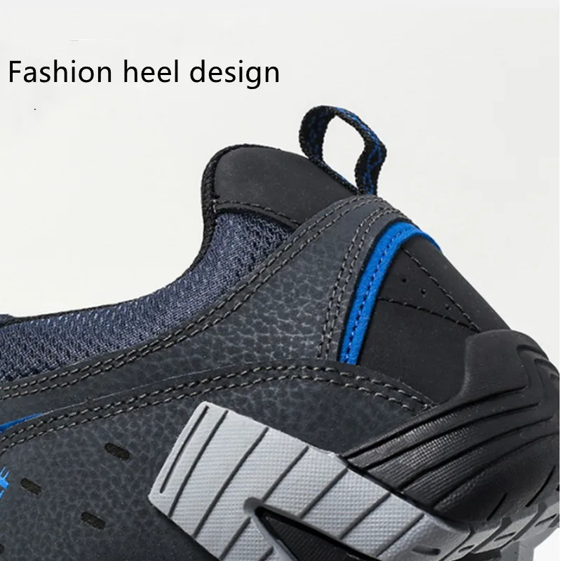 Sneakers  Men's Outdoor Hiking Shoes Breathable Anti-skid Rock Climbing Shoes Man High Quality Couple Trekking Trail Baskets