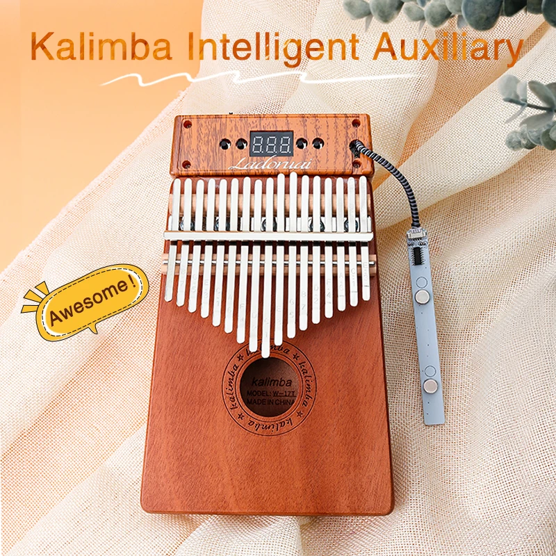 Kalimba Intelligent Auxiliary Reminder To Play The Thumb Piano 17 Key Finger Piano Kalimba Kalimba Piano Artifact
