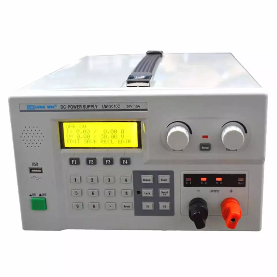 Фото LW-8010C 80 В 10 А Программируемый регулируемый постоянный ток Настольный источник питания Цифровой регулируемый импульсный источник питания Использование гальваники №2
