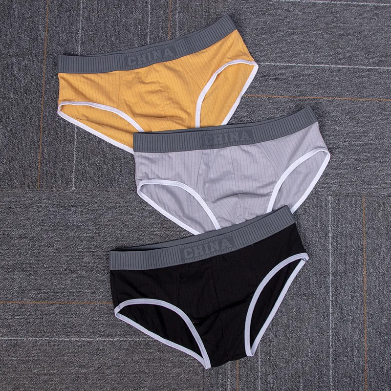 Men'S Briefs, Mid Waist, Breathable