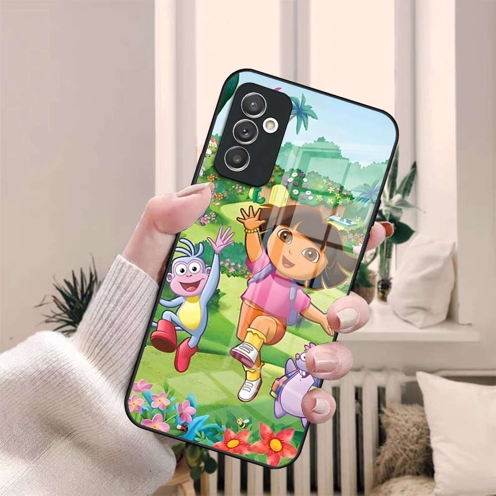 Мультяшный чехол для телефона D-Дора исследователи Samsung S20 S30 S21 S32 S23 S24 S9 S10E Note 20 10 Pro