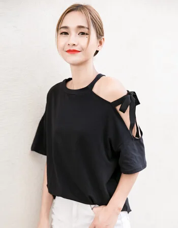 

foreign end Women's 2022 style high- short leisure sleeves