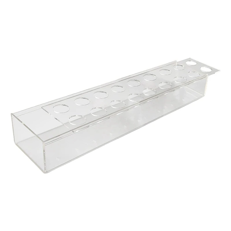 

2Pcs Acrylic Floral Vase Long Flower Container Planter Pot Decorative Vase For Office Table Centerpiece