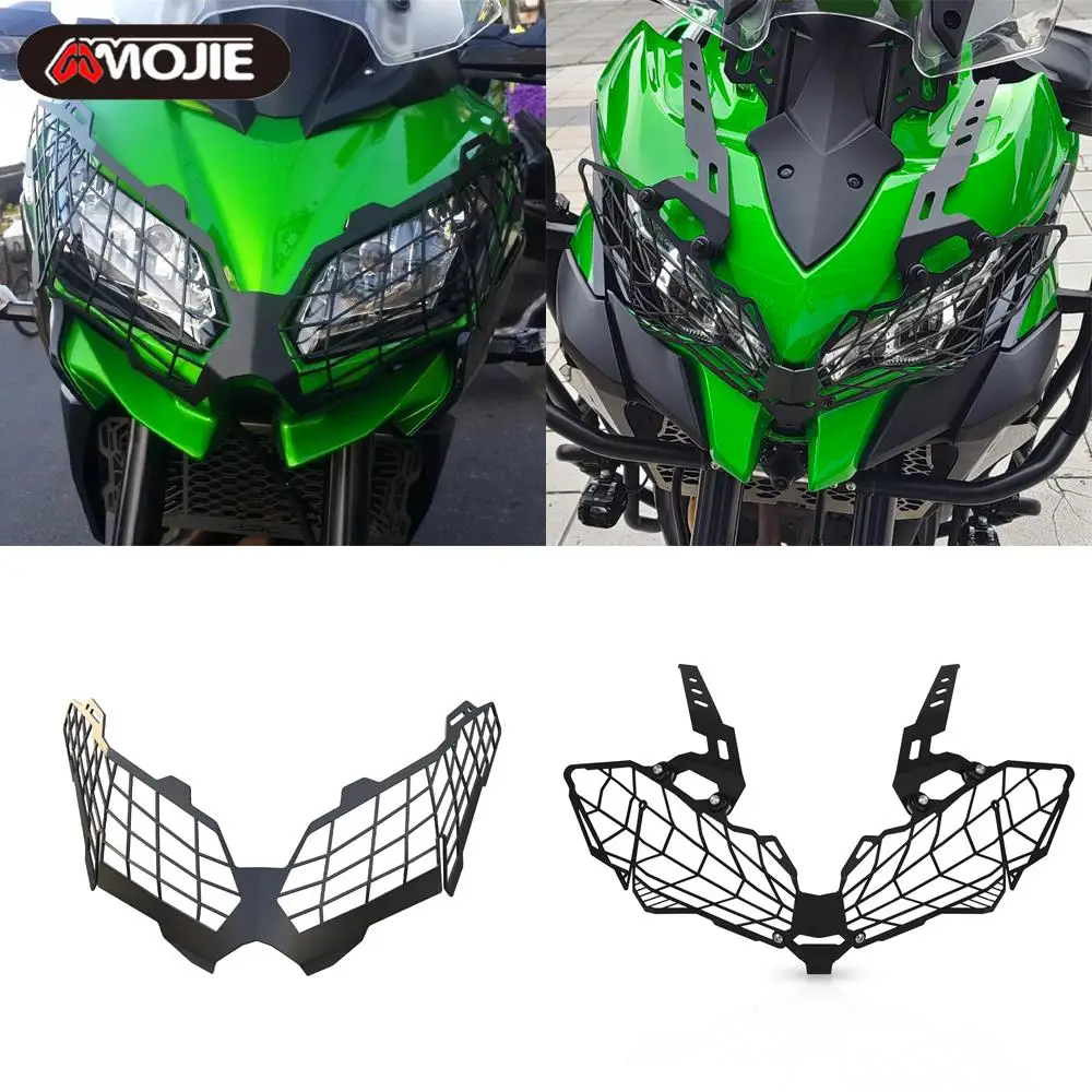 

For KAWASAKI Versys 1000 Versys1000 KLE 1000 Headlight Guard Grille Cover Protector 2015 2016 2017 2018 2019 2020 2021 2022 2023
