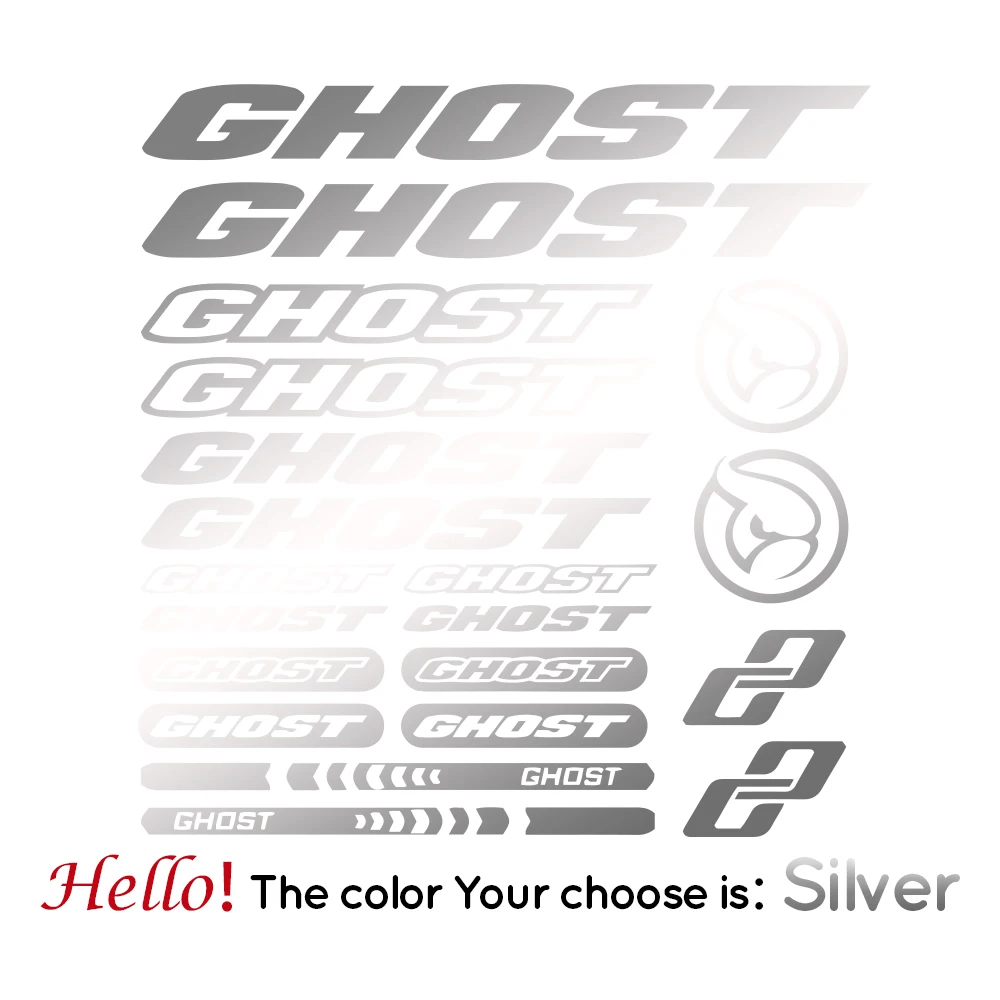 

Виниловые наклейки на раму велосипеда, наклейки для призраков, дорожных велосипедов, горных велосипедов, BMX, велосипедные аксессуары для украшения