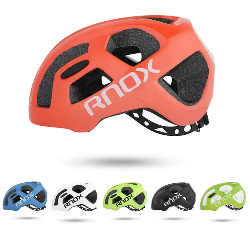 

RNOX Ultralight Cycling Helmet Rainproof MTB Road Bicycle Helmet City Road Bike Helmet For Women Men Racing Cycling Equipment